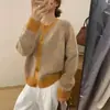 European Station 2024 Autumn and Winter New Women's Contrast Color Chanel Love Sweater Cardigan Lazy Style High-end Jacket