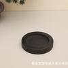 Flor Eterna Cubierta de Vidrio Base Redonda de Madera Iluminación LED Base de Luz Nocturna Base Esférica Base Cubierta de Polvo