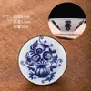 Taza de cubo azul y blanco cerámica kung fu taza de té pequeña oficina hogar taza individual taza de maestro taza de té juego de té taza de té cuenco de té