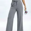 Pantalones de Yoga para Mujer 2026 Nuevo Estilo Rectos Holgados Deportivos Caída Suelta Adelgazantes de Cintura Alta Correr por la Mañana Pilates Entrenamiento Pantalones Largos