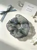 Elásticos para el pelo coloridos, elegantes y artísticos, scrunchies de malla floral de alta elasticidad, accesorios en stock para venta al por mayor