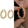 Brincos Ins Europeus e Americanos de Nicho com Design Simples para Mulheres Argola de Metal Cruz Brincos Modernos de Alta Qualidade Brincos Elegantes