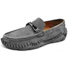 Comércio exterior tamanho grande casual respirável camada superior couro de porco sola macia sapatos feitos à mão
