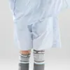 Shorts de Trabalho de Seda de Gelo com Fenda para Casal de Verão, Calças de Cinco Pontos Simples e Estilosas de Corte Solto, Calças Leves e Respiráveis com Proteção Solar para o Verão
