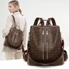 Moda Nueva Primavera y Verano 2026 Mochila Estampada Retro Europea y Americana para Mujer de Gran Capacidad Multiusos Mochila para Viajes Diarios Bolso de Hombro