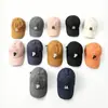 Gorras para niños y niñas, estilo coreano para primavera y otoño, gorra de béisbol versátil de moda con protección solar y bordado de letras