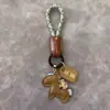 Enriqueça Imediatamente, Presente de Couro Exquisito e Simples para Casal, Pingente de Bolsa Fofo, Chaveiro de Carro, Presente Criativo