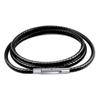 Cordón para Colgante de Joyería de Alta Calidad Cuerda para Colgante de Jade Collar de Cuerda para Hombre y Mujer Colgante de Cristal Cuerda de Cuero Encerada Trenzada Roja y Negra