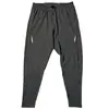 Pantalones Ribeteados de Secado Rápido de Moda para Deportes al Aire Libre para Hombre, Verano, Ajuste Holgado, Versátiles, Transpirables, Fitness, Casual, de Secado Rápido, Transpirables