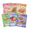 Serie Aventura Culinaria: Libro de Pegatinas Colección Desafío de Bobina - Rompecabezas Educativo para Niños, Rompecabezas de Frijoles, Pegatinas de Recompensa para Juegos de Paisajes
