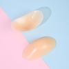 Almofada de ombro de silicone espessa invisível sem costura ângulo reto artefato de ombro unissex autoadesivo beleza ombreira estreita pasta de ombro atacado