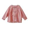 Roupa Infantil Novo Estilo Chinês Bloqueio de Cor Camisa com Proteção Solar Primavera e Verão 2026 Camisa Fina de Manga Longa para Meninos e Meninas Jovens Proteção Solar