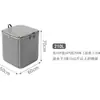 Bolsa de Almacenamiento para Ropa y Colchas con Patrón de Espiga Organizador de Armario Caja de Almacenamiento Cesta Empaque para Mudanzas Almacenamiento Portátil Bolsa a Prueba de Polvo