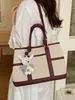 Bolso de Mano Cubo Versátil Elegante Fresco de Nueva Moda Transfronterizo de Nicho para Mujer Bolso Tote Patchwork Bolso Cruzado de Moda