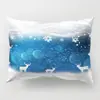 Regalo de Navidad Regalo de Año Nuevo almohada de poliéster cojín de coche respaldo de casa almohada larga funda de almohada personalización
