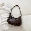 Otoño 2026 Nuevo Estilo Coreano Bolso Dumpling Moda Retro Bolso de Hombro Único Cruzado Bolso de Axila Simple Elegante Ambiente Relajado