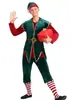 Disfraces de Pareja Navideña Verdes Codificados Europeos y Americanos Disfraz de Payaso Cos Navideño Disfraces de Escenario Navideño