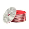 Folha de Lixa para Desbaste com Água Diamantada Fundo Branco de 4 Polegadas Folha de Desbaste Suave para Mármore Lixa para Polimento de Pedra Reforma Lixa para Desbaste de Resina