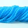 Shuiyunge joyería vidrio color sólido imitación calcedonia cuentas redondas diy pulsera joyería semiacabado cuentas sueltas accesorios al por mayor