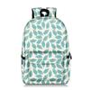 Mochila de Plumas de Animales de Dibujos Animados Versión Coreana Gran Capacidad Bolsa Escolar para Estudiantes Poliéster Moda Estampado Completo Mochila Personalizable