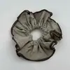 Seda Amarrotada Coreana Estilo Ballet de Nicho Renda Elástico de Cabelo Grande Intestino Versátil Diário Faixa para Rabo de Cavalo Baixo Novo Estilo