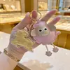Llavero de oro, colgante de oveja de la suerte, correa para teléfono, decoración de bolso, llavero de coche, regalo creativo, venta al por mayor desde la fuente