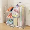 Estante de almacenamiento para el hogar para equipo de fitness, deportes, yoga, almacenamiento duradero, almacenamiento móvil para raquetas y pelotas, estante para huecos