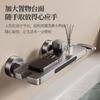 Grifo de bañera especial, ducha de agua fría y caliente, tanque de ducha, cascada lateral, toma de pared, grifo de baño, juego de grifos