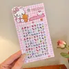 Novas Unhas Infantis Removíveis Vestíveis na Caixa para Meninas, Adesivos de Unha Removíveis, Adesivos de Unha Exquisitos de Desenho Animado, Peças de Unha