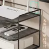 Soporte para Router Almacenamiento para Módem Óptico Decodificador de TV Gabinete con Disipación de Calor Estante de Almacenamiento de Escritorio Enchufe Soporte para Control Remoto