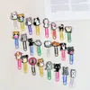 Clipes de papel de borracha macia em PVC de gato e cachorro de desenho animado fofo, material de papelaria criativo para estudantes, clipes de fichário coloridos, marcadores de página para escritório e documentos