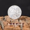 Pulseira de contas de cristal branco pipoca faça você mesmo colar de contas feito à mão brincos contas material semiacabado acessórios de joias