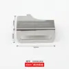 Máquina Overlock W4 Acessórios de Corte para Painel de Porta Corte Plano Alimentador de Rolos Modificado Mesa de Costura Alargada Painel de Porta Máquina de Costura Industrial