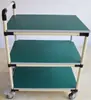 Carrito de Transferencia de Materiales Antiestáticos para Taller, Carrito de Herramientas Móvil, Plataforma de Banco de Trabajo de Clasificación Personalizable Multifuncional, Empujado a Mano