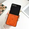 Funda Protectora de Dibujos Animados Jingle Cat para Teléfono Móvil Samsung Zflip4 Anime Anti-Caídas y Antideslizante Flip7 Nueva Versión para Parejas