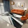 Nueva Alfombra de Piso Sala de Estar Dormitorio Lujo Ligero Alta Calidad Simple Cobertura Total Sofá Alfombra de Piso Grande Mesa de Café Limpiable Alfombra de Mesita de Noche