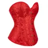 Comercio Exterior Más Vendido Retro Corte Jacquard Cintura Ceñida Moldeador Top Ropa Exterior Europea y Americana Base para Vestido de Novia Moldeador Corporal