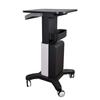 Carrito de Instrumentos de Belleza de Escritorio Chasis ABS Moldeo por Inyección Carrito de Almacenamiento de Equipos Médicos Carrito para Salón de Belleza Hospital