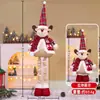 Nuevo Adorno de Muñeco Retráctil de Navidad Transfronterizo Regalos de Navidad para Ancianos Muñeco de Nieve Alce Decoraciones de Muñeco de Piernas Largas