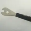 Herramienta de reparación de bicicleta 15 llave de buje de rueda libre grosor 2 mm llave de pedal doble acero al carbono niquelado tratamiento térmico