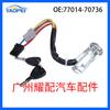 77014-70736 para Renault Kangoo 1998-2007 Kit de Encendido Cerradura Llave
