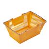 Mini Cesta de Almacenamiento Hueca de Escritorio Cesta de Compras Pequeña con Asa Cesta de Basura Juguetes Cognitivos para Niños Centro Comercial