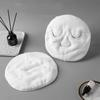 Máscara Facial de Toalha com Compressa Quente para Meninas Limpeza Facial Fofa Salão de Beleza Máscara Facial com Compressa Quente e Fria Máscara