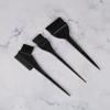 AliExpress Novo Preto Plástico Cauda Apontada Tratamento Capilar Escova de Cabelo Pente Cabelo Set Escova de Cabelo Dupla Engrossada