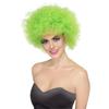 Peluca Afro Pequeña Rizada en Forma de Abanico Colorida, Accesorios de Broma para Vacaciones, Disfraz de Payaso Divertido, Rulos Burbuja para Actuación