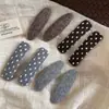 Pinzas para el pelo ovaladas rectangulares lindas de lunares para otoño e invierno, un estilo de nicho y dulce para el flequillo, el cabello lateral y el flequillo