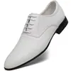 Zapatos de Cuero Casual de Negocios para Hombre Zapatos de Punta Negra Estilo Coreano para Hombre Moda Juvenil Zapatos de Vestir Británicos para Hombre Zapatos de Cuero Casual para Pierna