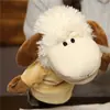Juguete de Marioneta de Mano Guantes de Animal con Boca Móvil Mono de Peluche Cerdo Rosa Ventriloquismo Marioneta de Mano Calmante Niños Familia Educación Temprana