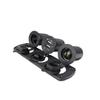 Carregador de Carro Modificado para Carro e Motocicleta Painel de Três Furos 3.1A + Duplo USB 3.1A + Suporte para Bateria