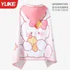 Toalla de baño de secado rápido para niños, toalla de baño para natación, toalla absorbente, bata con capucha, toalla de baño ponible, toalla de playa portátil para aguas termales